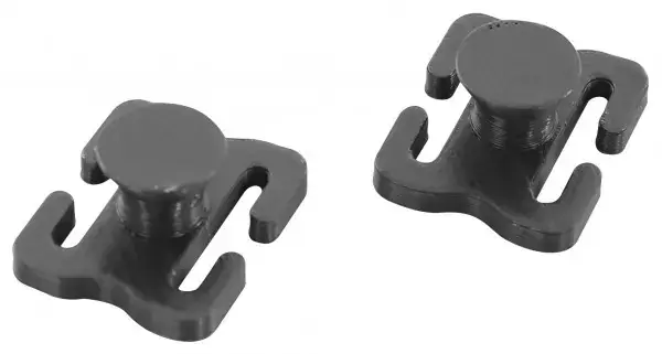 Ausverkauf Wh1 MASK-HOOKS Maskenhalter Helm black Warehouse One