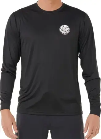 Aktuell Rip curl ICONS OF SURFLITE UV Longsleeve black Warehouse One