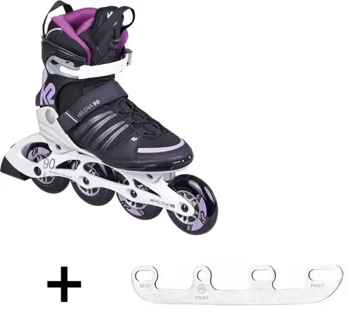 Knallerangebot K2 HELENA 90 II SPEEDLACE LTD Inline Skate inkl. SABRES 4 Schlittschuh Eiskufen Warehouse One