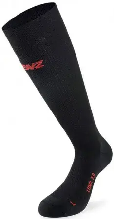 Must-Have Lenz COMPRESSION MERINO 2.0 Socken black Warehouse One