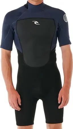 Letzte Chance Rip curl OMEGA 2MM BACK ZIP Shorty slate Warehouse One