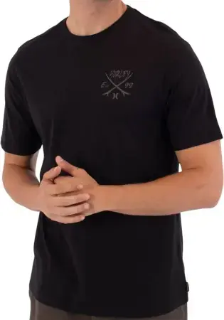 Hurley PRINTING PRESS EVY T-Shirt black Warehouse One Top-Angebot