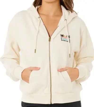 Rip curl ALOHA Zip Hoodie bone Warehouse One Markenprodukt