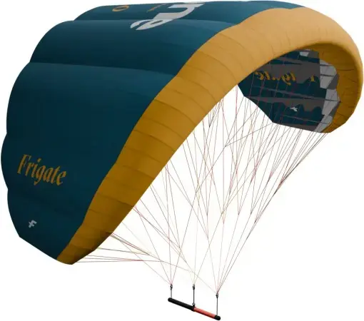 Super-Preis F-one FRIGATE POCKET TEST Wing gold/petrol blue Warehouse One