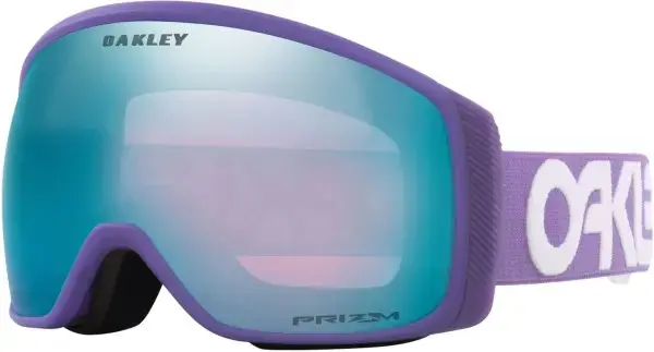 Neue Kollektion Oakley FLIGHT TRACKER M Schneebrille matte b1b lilac/prizm sapphire iridium Warehouse One