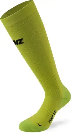 Lenz COMPRESSION 2.0 MERINO Socken lime Warehouse One Günstig