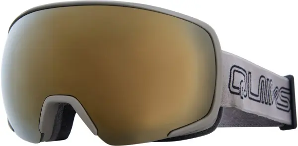 Solange Der Vorrat Reicht Quiksilver SNAPPED Schneebrille fallen rock/clux ml gold Warehouse One