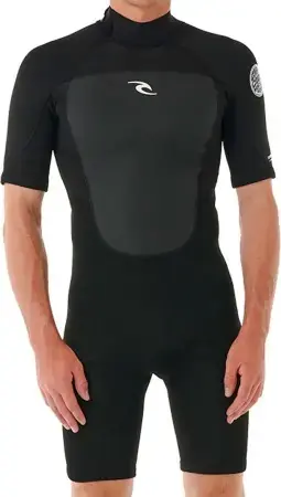 Nur Heute Rip curl OMEGA 2MM BACK ZIP Shorty black Warehouse One