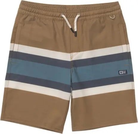 Salty crew CREW STRIPE 19 Boardshort bronze brown Warehouse One Highlight