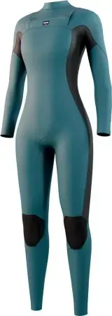 Aktuell Mystic HAVEN 4/3 CHEST ZIP Full Suit teal Warehouse One