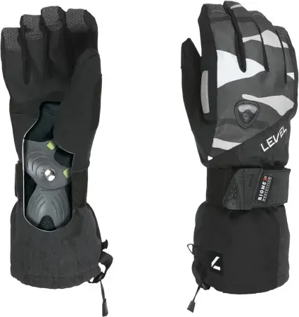 Sonderangebot Level FLY Handschuh anthracite white Warehouse One