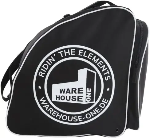 Rabatt Wh1 RIDIN THE ELEMENTS Skatebag black/white Warehouse One
