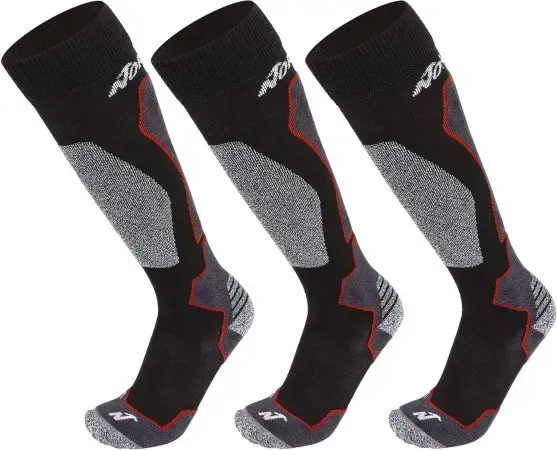 Nordica HIGH PERFORMANCE MEN 3er Pack Socken black/anthracite/red Warehouse One Mega-Angebot