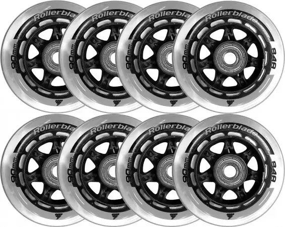Sichere Zahlung Rollerblade 90mm/84a 8er Pack Rollenset inkl. SG9 Kugellager Warehouse One