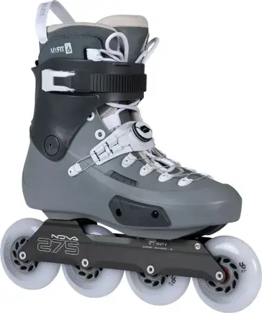 Powerslide ZOOM PRO 90 PDS Inline Skate grey Warehouse One Angebot