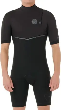 Schneller Versand Rip curl E BOMB 2/2 ZIP FREE Shorty black Warehouse One