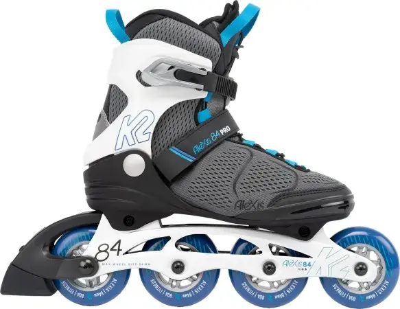 Expressversand K2 ALEXIS 84 PRO Inline Skate grey/blue Warehouse One