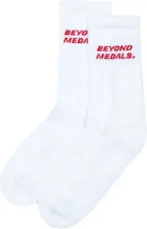 Nur Heute Beyond medals LOGO 2ER PACK Socken white Warehouse One