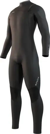 Preisreduziert Mystic STAR 4/3 CHEST ZIP Full Suit black Warehouse One
