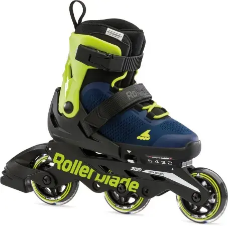 Rollerblade MICROBLADE 3WD Inline Skate blue royal/lime Warehouse One Saisonangebot