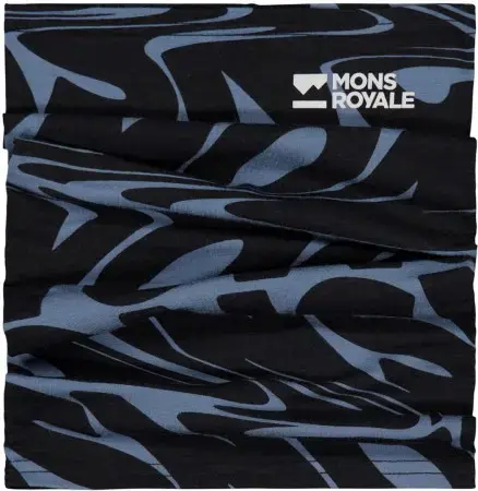 Mons royale DAILY DOSE MERINO FLEX Neckwarmer signal lost goblin blue Warehouse One Mega-Angebot