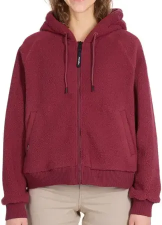 Super-Preis Ragwear TALIANA Zip Hoodie Fleece wine red Warehouse One