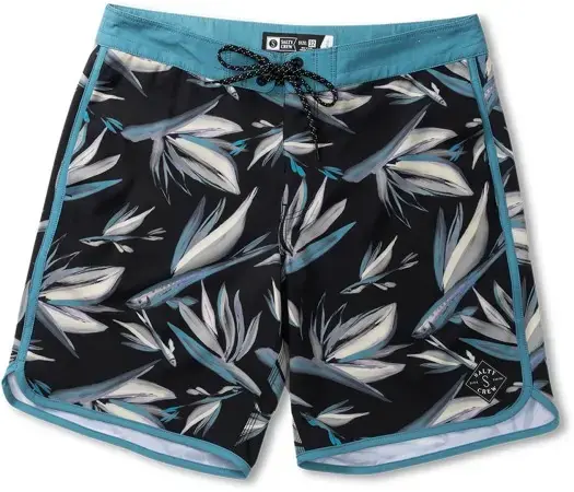 Salty crew BREAKER 19 Boardshort black/blue Warehouse One Saisonangebot
