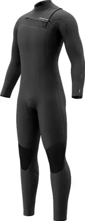 Neue Ware Mystic MAJESTIC 4/3 CHEST ZIP Full Suit black Warehouse One