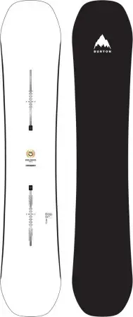 Beliebt Burton FEELGOOD Snowboard white Warehouse One