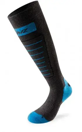 Lenz SKIING 1.0 Socken anthracite/blue Warehouse One Top-Preis