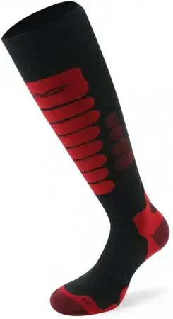 Nur Für Kurze Zeit Lenz SKIING 3.0 Socken dark grey/red Warehouse One