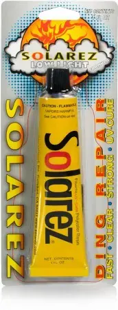 Solarez POLYESTER DING LOW-LITE REPAIR TUBE 28 ml Warehouse One Ausverkauf