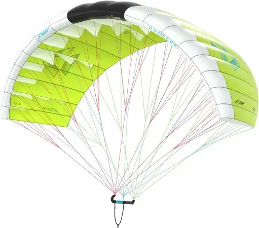 Günstig Duotone STASH Parawing lime/white Warehouse One