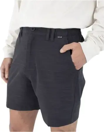 Hurley PHANTOM SLUB 3/4 WAISTBAND 18 Walkshort black Warehouse One Sonderaktion