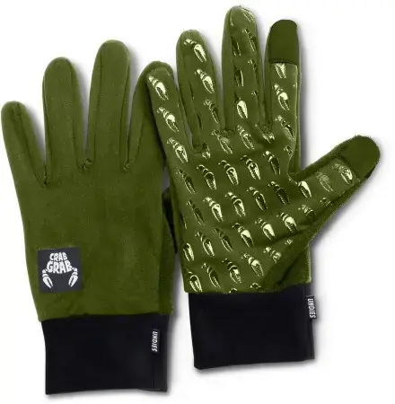 Letzte Chance Crab grab UNDIE Handschuh army green Warehouse One