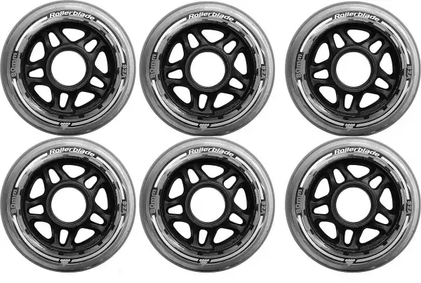 Rollerblade 80mm/82A Rollen 6er Rollenset Warehouse One Wochenendangebot
