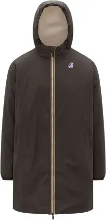 K-way LE VRAI 4.0 EIFFEL EAST ORSETTO Jacke black olive Warehouse One Sichere Zahlung