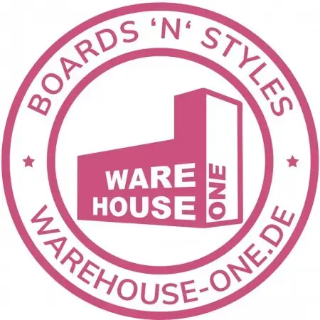 Wh1 BOARDS N STYLE Die Cut Aufkleber magenta II Warehouse One Letzte Chance