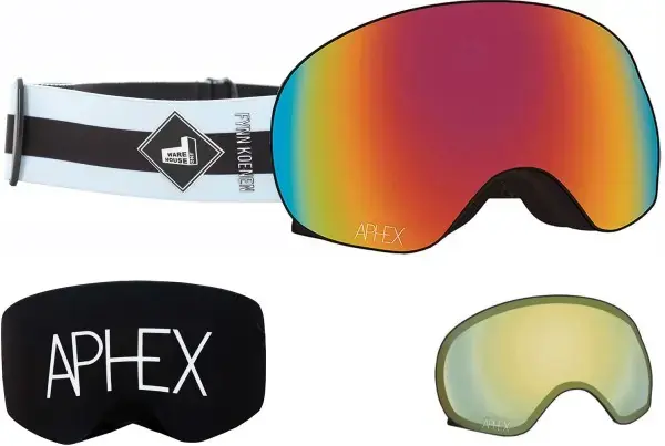 Aphex XPR THE ONE EDITION Magnet Schneebrille fynn strap/revo red + Zusatzglas yellow Warehouse One Top-Preis