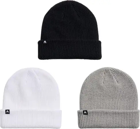 Burton DND 3 PACK Mütze true black/sharskin/stout white Warehouse One Must-Have