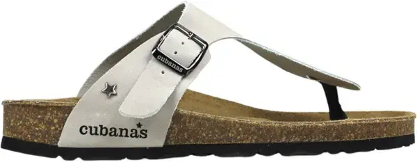 Cubanas ALICE100 Sandale white Warehouse One Finale Aktion