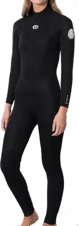 Rip curl WOMENS FREELITE 5/3 BACK ZIP GB Full Suit black Warehouse One Neue Kollektion