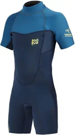 SoÖruz 2/2 FLY KIDS BACK ZIP Shorty navy Warehouse One Sofort Bestellen