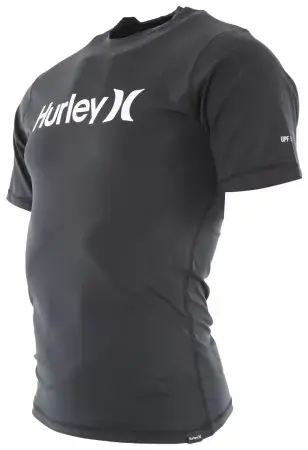 Hurley ONE AND ONLY QUICKDRY SS Lycra black Warehouse One Jetzt Kaufen