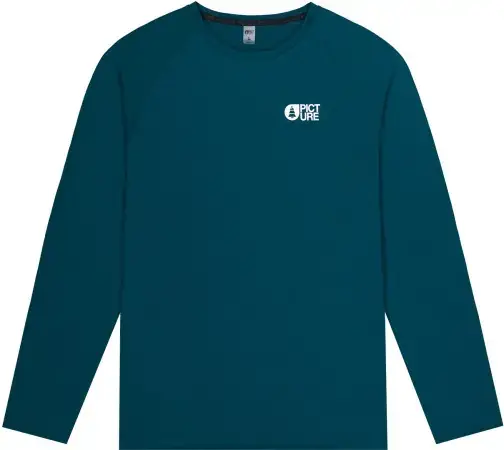 Picture TIMONT LS TECH T-Shirt deep water Warehouse One Zertifiziert