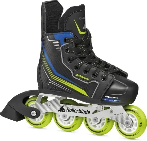 Rollerblade DYNAMO Inline Skate black/lime/blue Warehouse One Top-Angebot
