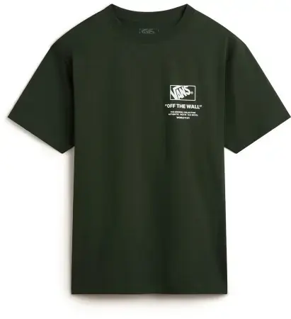 Vans STACKED HI T-Shirt dried kelp Warehouse One Markenprodukt