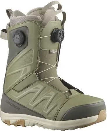 Salomon LAUNCH BOA SJ BOA Boot deep lichen green/beluga/vintage khaki Warehouse One Neuheit