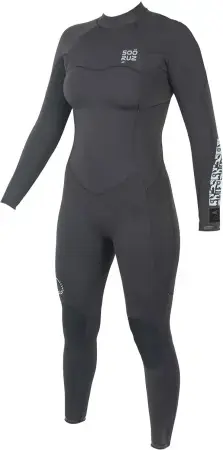 Begrenztes Angebot SoÖruz DIVINE OYSTERPRENE 5/4 BACK ZIP Full Suit black Warehouse One