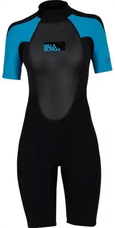 Sonderangebot Billabong LAUNCH 2/2 BACKZIP Shorty turquoise Warehouse One